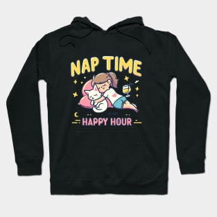 "Naptime is my happy Hour" Parenting Hoodie